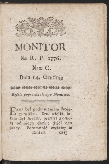 Monitor. 1776, nr 100