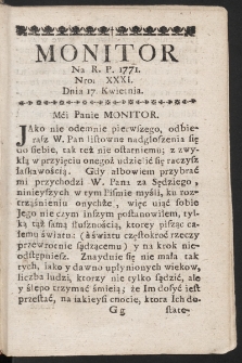 Monitor. 1771, nr 31