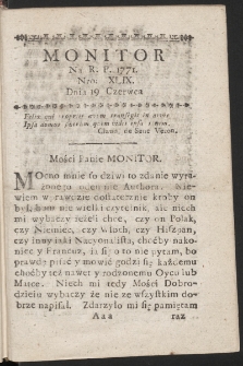 Monitor. 1771, nr 49