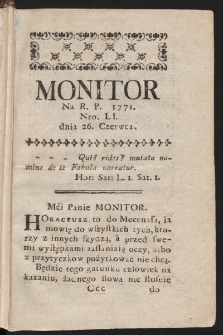 Monitor. 1771, nr 51