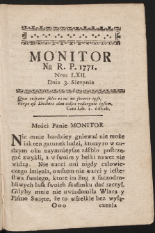 Monitor. 1771, nr 62