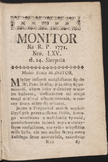 Monitor. 1771, nr 65