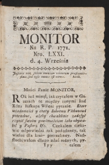 Monitor. 1771, nr 71