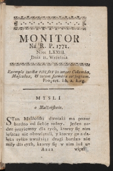 Monitor. 1771, nr 73