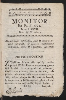 Monitor. 1771, nr 77