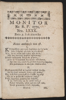 Monitor. 1771, nr 80