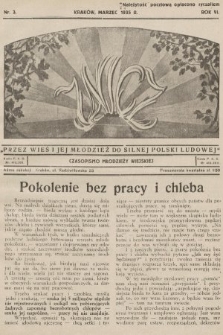 Znicz : czasopismo młodzieży wiejskiej. 1935, nr 3
