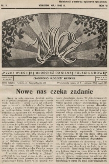 Znicz : czasopismo młodzieży wiejskiej. 1935, nr 5