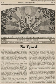 Znicz : czasopismo młodzieży wiejskiej. 1935, nr 6