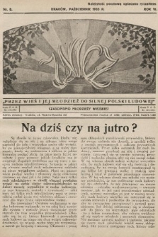 Znicz : czasopismo młodzieży wiejskiej. 1935, nr 8