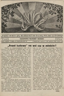 Znicz : czasopismo młodzieży wiejskiej. 1936, nr 2