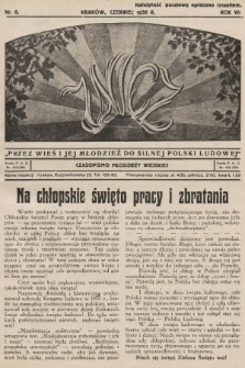 Znicz : czasopismo młodzieży wiejskiej. 1936, nr 6