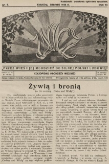 Znicz : czasopismo młodzieży wiejskiej. 1936, nr 8