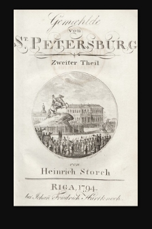 Gemæhlde von St. Petersburg. T. 2