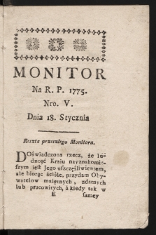 Monitor. 1775, nr 5
