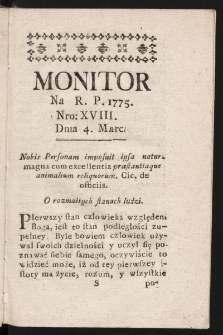 Monitor. 1775, nr 18