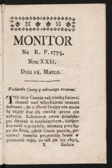 Monitor. 1775, nr 22