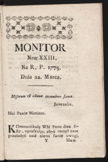 Monitor. 1775, nr 23