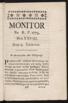 Monitor. 1775, nr 28