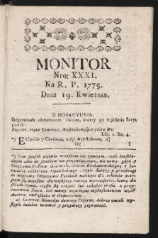 Monitor. 1775, nr 31