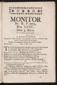Monitor. 1775, nr 35
