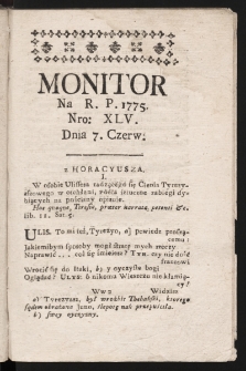 Monitor. 1775, nr 45