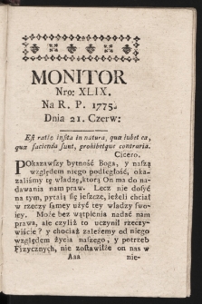 Monitor. 1775, nr 49