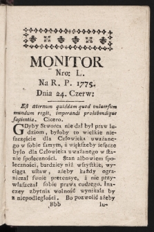 Monitor. 1775, nr 50