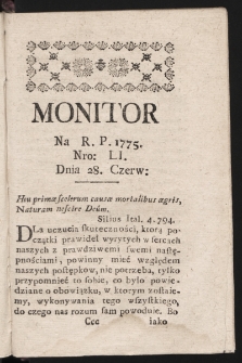 Monitor. 1775, nr 51