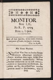 Monitor. 1775, nr 52