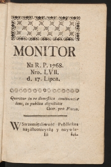 Monitor. 1768, nr 57