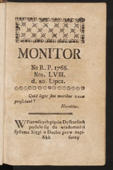 Monitor. 1768, nr 58