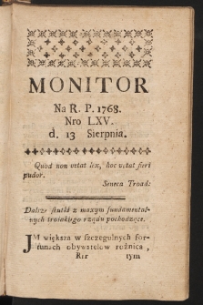 Monitor. 1768, nr 65