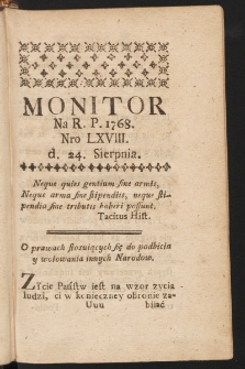 Monitor. 1768, nr 68