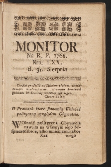 Monitor. 1768, nr 70