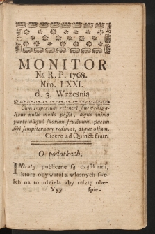 Monitor. 1768, nr 71