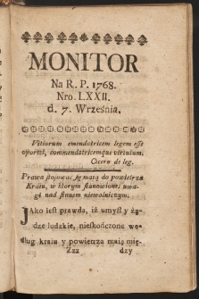 Monitor. 1768, nr 72