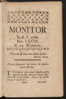 Monitor. 1768, nr 77