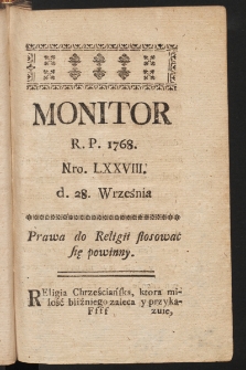 Monitor. 1768, nr 78