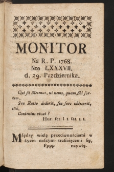 Monitor. 1768, nr 87