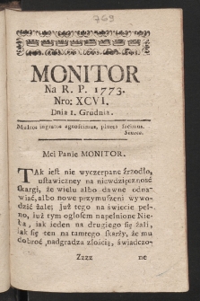 Monitor. 1773, nr 96