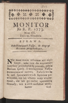 Monitor. 1773, nr 101