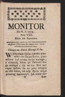 Monitor. 1774, nr 8