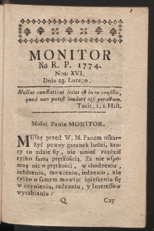 Monitor. 1774, nr 16