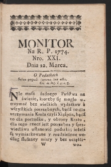 Monitor. 1774, nr 21