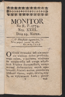 Monitor. 1774, nr 23