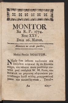 Monitor. 1774, nr 25