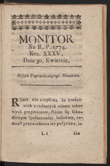 Monitor. 1774, nr 35