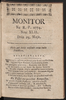 Monitor. 1774, nr 42