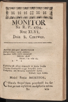 Monitor. 1774, nr 46